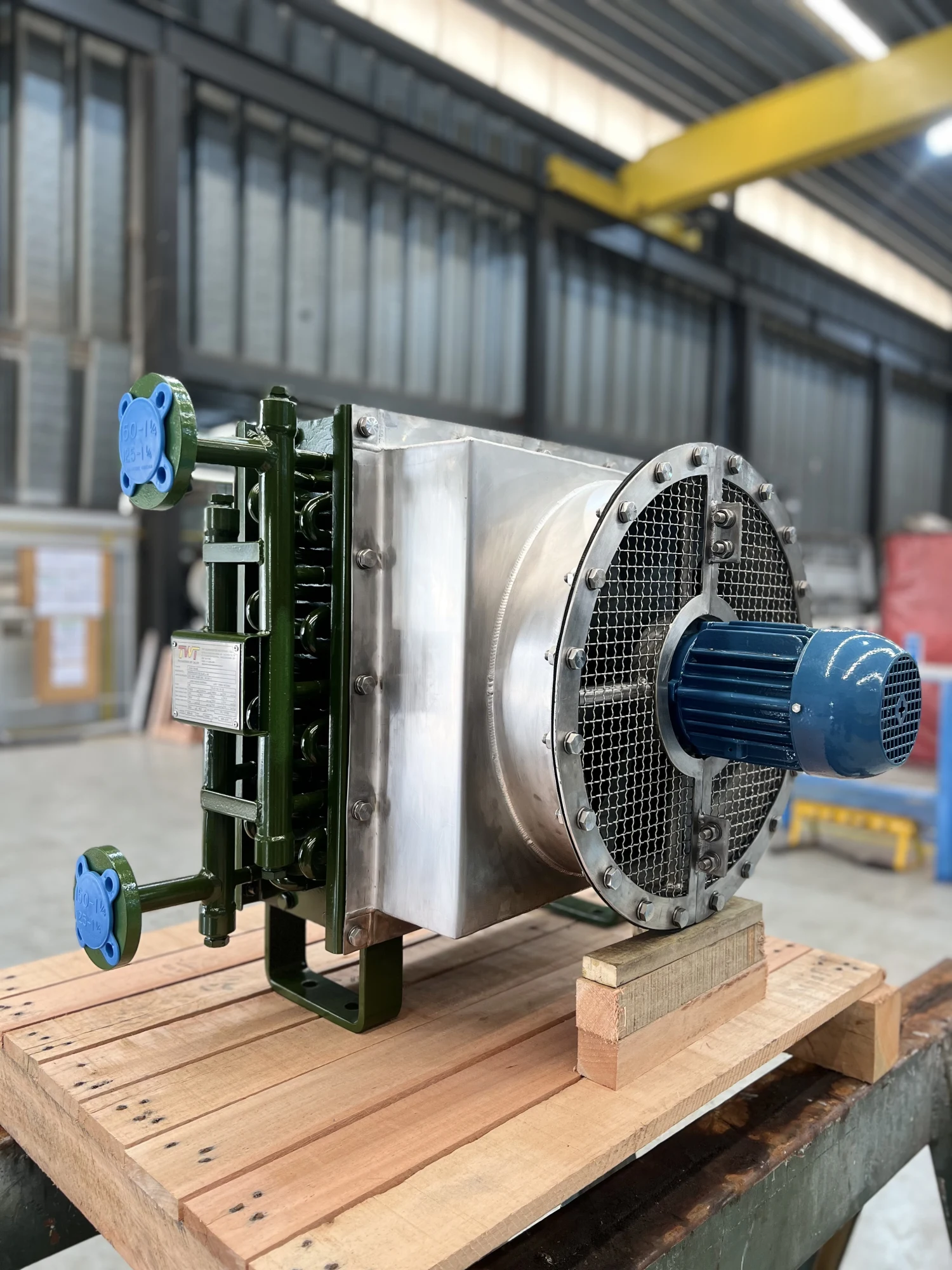 Aerotermo industrial especial fabricado pela TWT